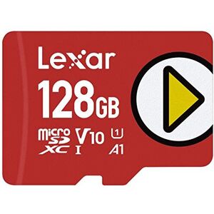 Lexar PLAY 128GB Micro SD Card, microSDXC UHS-I Card, Up To 150MB/s Read, TF Card Comp Lexar PLAY 128GB Micro SD Card, microSDXC UHS-I Card, Up To 150MB/s Read, TF Card Comp