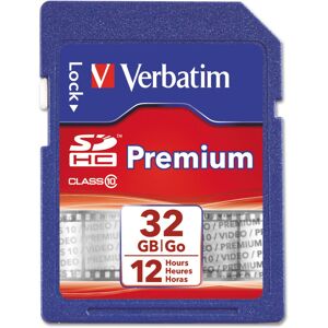 Verbatim 96871 Premium SDHC Memory Card, Class 10, 32GB Verbatim 96871 Premium SDHC Memory Card, Class 10, 32GB