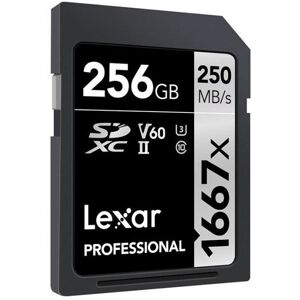 Lexar Professional 1667x SDXC UHS-II Card 256GB Lexar Professional 1667x SDXC UHS-II Card 256GB