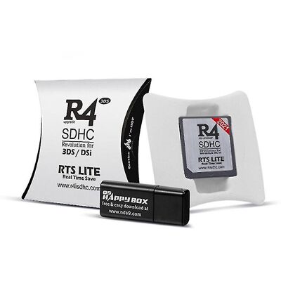 Unbranded 2023 R4 Silver Pro SDHC Cartridge for Nintendo DS/DSi/3DS/2DS - High-Speed, Dura Unbranded 2023 R4 Silver Pro SDHC Cartridge for Nintendo DS/DSi/3DS/2DS - High-Speed, Dura