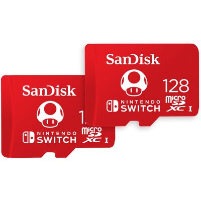 Sandisk 128GB 2-Pack microSDXC Card - Nintendo Switch Sandisk 128GB 2-Pack microSDXC Card - Nintendo Switch