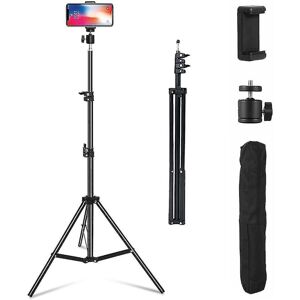 Unbranded Adjustable 1.6m Tripod Stand Mobile Phone Camera Unbranded Adjustable 1.6m Tripod Stand Mobile Phone Camera