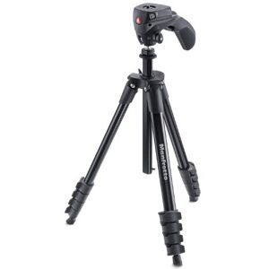 Manfrotto MKCOMPACTACN-BK Tripod with Adjustable Height Manfrotto MKCOMPACTACN-BK Tripod with Adjustable Height
