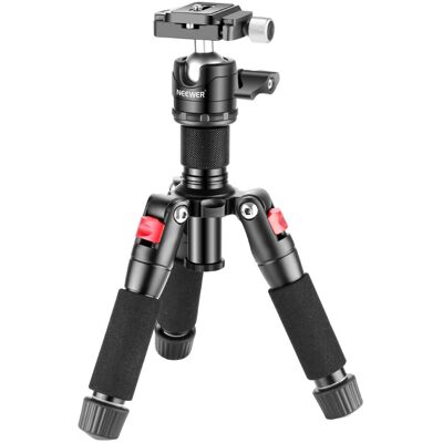 NEEWER Portable Mini Tripod - Aluminum Alloy Desk Tripod - 20'' - DSLR Compatible NEEWER Portable Mini Tripod - Aluminum Alloy Desk Tripod - 20'' - DSLR Compatible