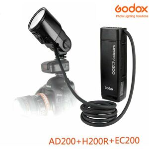 Godox 2.4 TTL HSS AD200 Pocket Flash+H200R Ring Head+EC200 Cable Kit Godox 2.4 TTL HSS AD200 Pocket Flash+H200R Ring Head+EC200 Cable Kit