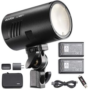 Godox AD100 Pro Portable Flash Head With Spare Battery, 100Ws TTL HSS Godox AD100 Pro Portable Flash Head With Spare Battery, 100Ws TTL HSS