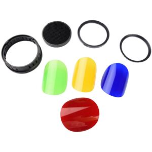 Godox BD-08 Barndoor Honeycomb Grid Four Color Filters Outdoor Kits Godox BD-08 Barndoor Honeycomb Grid Four Color Filters Outdoor Kits