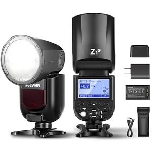 NEEWER Z1-C TTL Round Head Flash Speedlite for Canon NEEWER Z1-C TTL Round Head Flash Speedlite for Canon