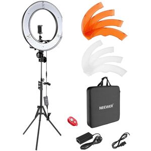 Neewer Ring Light Kit:18"/48cm Outer 55W 5500K Dimmable LED Ring Light Neewer Ring Light Kit:18"/48cm Outer 55W 5500K Dimmable LED Ring Light