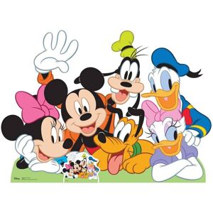Star Cutouts Ltd SC1062 Mickey Mouse and Friends Card Board, Group Cut Out, 99 x Star Cutouts Ltd SC1062 Mickey Mouse and Friends Card Board, Group Cut Out, 99 x