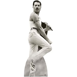 Star Cutouts Ltd CS850 Lifesize Cardboard Figure of Freddie Mercury 1985 Live Ai Star Cutouts Ltd CS850 Lifesize Cardboard Figure of Freddie Mercury 1985 Live Ai