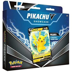 Pokémon TCG: Pikachu V Showcase Box (1 Foil Promo Card & 3 Booster Packs) Pokémon TCG: Pikachu V Showcase Box (1 Foil Promo Card & 3 Booster Packs)