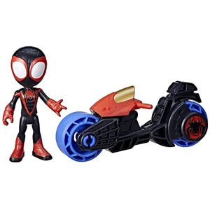 Marvel Spidey and His Amazing Friends, Miles Morales: Spider-Man Action Figure, Toy Mot Marvel Spidey and His Amazing Friends, Miles Morales: Spider-Man Action Figure, Toy Mot