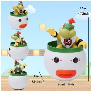 Maxpower (Bowser Jr, No Box) Super Mario Action Figure Bowser Princess Peach Anime Game A Maxpower (Bowser Jr, No Box) Super Mario Action Figure Bowser Princess Peach Anime Game A