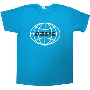 (XL, Blue) Oasis Unisex Adult 1998 World Tour - South America Back Print T-Shirt (XL, Blue) Oasis Unisex Adult 1998 World Tour - South America Back Print T-Shirt