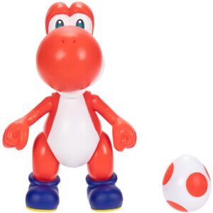 Nintendo Super Mario 4-Inch Red Yoshi Poseable Figure with Red Egg Accessory. Ag Nintendo Super Mario 4-Inch Red Yoshi Poseable Figure with Red Egg Accessory. Ag