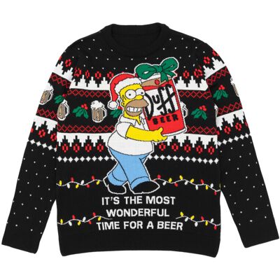 The Simpsons - Homer - Black - XX-Large - Sweater The Simpsons - Homer - Black - XX-Large - Sweater