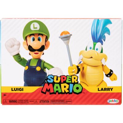 Nintendo Luigi Larry Koopa Action Figure 4" - Action Figure Nintendo Luigi Larry Koopa Action Figure 4" - Action Figure