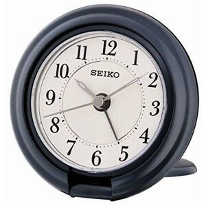 Seiko Travel Alarm Clock with Screen Press Function - Dark Grey (Model No. QHT014N) Seiko Travel Alarm Clock with Screen Press Function - Dark Grey (Model No. QHT014N)
