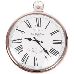 Unbranded Copper Pocket Watch Clock Kensignton Station Large Wall Clock 42cm Unbranded Copper Pocket Watch Clock Kensignton Station Large Wall Clock 42cm