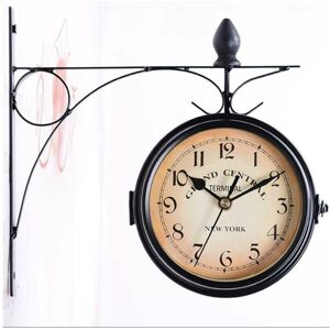 Unbranded Garden Paddington Station Wall Clock Double Sided Outside Bracket Unbranded Garden Paddington Station Wall Clock Double Sided Outside Bracket
