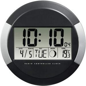 Hama PP-245 Digital Clock - Radio-controlled, Indoor Temp, Calendar Hama PP-245 Digital Clock - Radio-controlled, Indoor Temp, Calendar