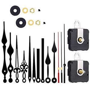 Alonea Silent Quartz Clock Movement Kit - Long & Short Shaft, Battery-Powered Wall Cloc Alonea Silent Quartz Clock Movement Kit - Long & Short Shaft, Battery-Powered Wall Cloc