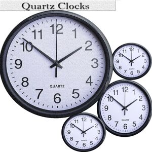 Unbranded Vintage Quartz Basic Wall Clock Round Analogue Unbranded Vintage Quartz Basic Wall Clock Round Analogue