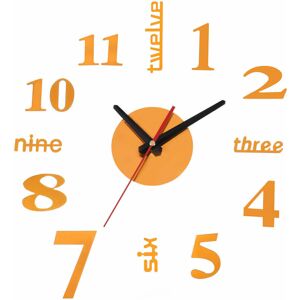 GreenZech (Gold 50-60 cm) 50-60CM/100-120CM 3D Vintage DIY Silent Mirror Wall Clock For Ho GreenZech (Gold 50-60 cm) 50-60CM/100-120CM 3D Vintage DIY Silent Mirror Wall Clock For Ho