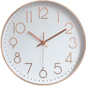 GreenZech (A) 12'' Modern Gold Black White Silent Wall Clock Hanging Home Office Room Deco GreenZech (A) 12'' Modern Gold Black White Silent Wall Clock Hanging Home Office Room Deco