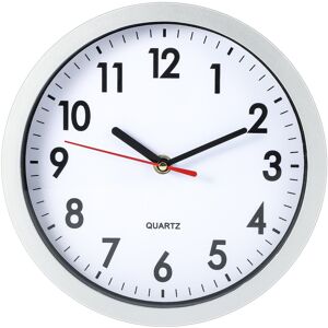 Unbranded Round White 23cm Wall Clock - Quiet Quartz Sweep, Modern Design for Bedroom, Liv Unbranded Round White 23cm Wall Clock - Quiet Quartz Sweep, Modern Design for Bedroom, Liv