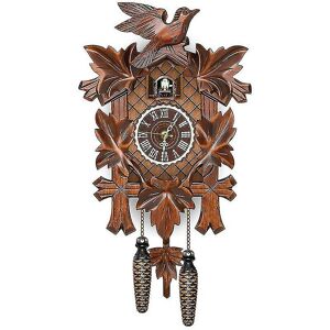 Unbranded German Black Forest Cuckoo Clock Retro Nordic Style Wooden Cuckoo Wall Clock Unbranded German Black Forest Cuckoo Clock Retro Nordic Style Wooden Cuckoo Wall Clock