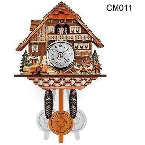 Unbranded (K) Cuckoo Clock Wall Clock Handicraft Vintage Wooden Cuckoo Tree House Clock Co Unbranded (K) Cuckoo Clock Wall Clock Handicraft Vintage Wooden Cuckoo Tree House Clock Co