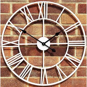 Unbranded Extra Large Roman Numeral Skeleton Wall Clock - 60cm Unbranded Extra Large Roman Numeral Skeleton Wall Clock - 60cm