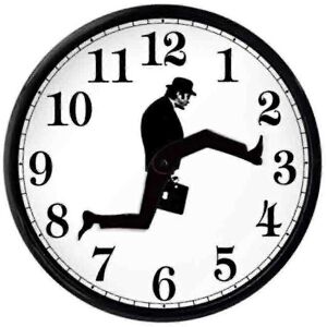 Unbranded (Black, One size) Ministry Of Silly Walk Wall Clock Funny Silent Mute Clocks Art Unbranded (Black, One size) Ministry Of Silly Walk Wall Clock Funny Silent Mute Clocks Art