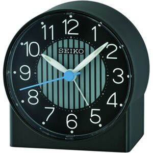 Seiko Asami Bedroom Alarm Clock Black Seiko Asami Bedroom Alarm Clock Black