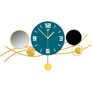 GreenZech (80*44cm) Wall Clock Living Room Creative Home Decoration Art European GreenZech (80*44cm) Wall Clock Living Room Creative Home Decoration Art European