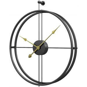 GreenZech (Black) Art Hanging Clock Vintage Creative Round Metal Iron Home Office Wall Xma GreenZech (Black) Art Hanging Clock Vintage Creative Round Metal Iron Home Office Wall Xma