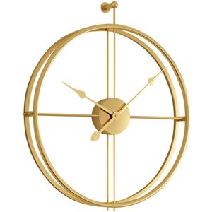 GreenZech (Gold) Art Hanging Clock Vintage Creative Round Metal Iron Home Office Wall Xmas GreenZech (Gold) Art Hanging Clock Vintage Creative Round Metal Iron Home Office Wall Xmas