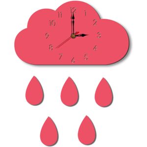 GreenZech (Rose) Cloud Wall Clock Home Cartoon Living Room Creative Wall Clock GreenZech (Rose) Cloud Wall Clock Home Cartoon Living Room Creative Wall Clock