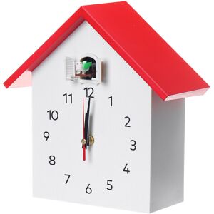 GreenZech (Red) Quartz Wall Clock Modern Bird Home Living Room Hanging Watch Decoration GreenZech (Red) Quartz Wall Clock Modern Bird Home Living Room Hanging Watch Decoration