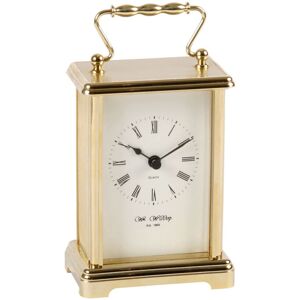 WIDDOP and Co. Widdop Brass Effect Carriage Clock WIDDOP and Co. Widdop Brass Effect Carriage Clock