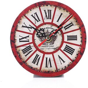 Unbranded (H) Retro Round Wooden Wall Clock Wine Fruit Bread Home Office Wall Bar Decorati Unbranded (H) Retro Round Wooden Wall Clock Wine Fruit Bread Home Office Wall Bar Decorati