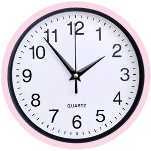 Unbranded (light pink) Clock Silent Non-Ticking Hanging Clock Large Number Round Clock Unbranded (light pink) Clock Silent Non-Ticking Hanging Clock Large Number Round Clock
