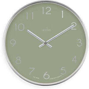 (Fern) Acctim Elma Wall Clock Quartz Debossed Foil Numerals 25cm (Fern) Acctim Elma Wall Clock Quartz Debossed Foil Numerals 25cm