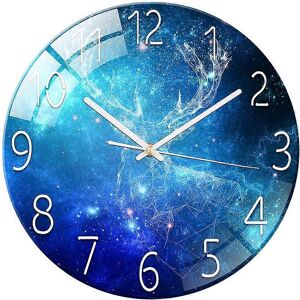 Unbranded (As show, One size) (A)12 Inch Modern Wall Clock, Aesthetic Black and Gold Decor Unbranded (As show, One size) (A)12 Inch Modern Wall Clock, Aesthetic Black and Gold Decor