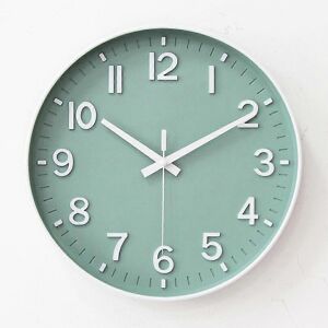 Unbranded (As show, One size) 1 Wall Clock 12 Inch Silent Non Ticking Clock for Living Roo Unbranded (As show, One size) 1 Wall Clock 12 Inch Silent Non Ticking Clock for Living Roo