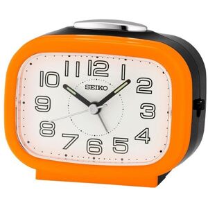 "Alarm Clock - SEIKO - QHK060E - Orange - Analog - Alarm - Japanese Quartz" "Alarm Clock - SEIKO - QHK060E - Orange - Analog - Alarm - Japanese Quartz"