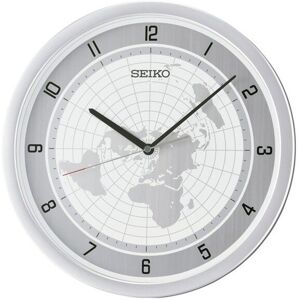Wall Clock - SEIKO - QXA814A - Silver - 36 cm - Japanese Quartz Wall Clock - SEIKO - QXA814A - Silver - 36 cm - Japanese Quartz