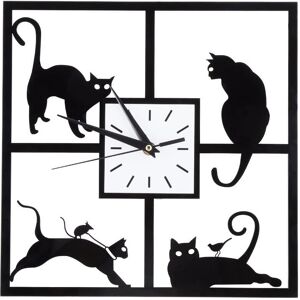 Typecat Modern 3D Digital Wall Clock Cat Mirror Non Ticking Silent Battery Clo Typecat Modern 3D Digital Wall Clock Cat Mirror Non Ticking Silent Battery Clo